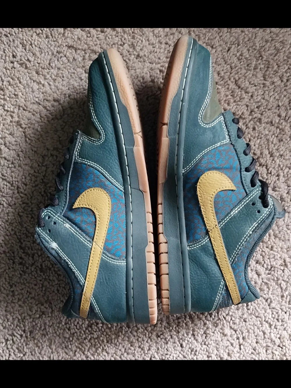Nike Dunk Low Seaweed Ochre Khaki GS 7Y Womens 8.5